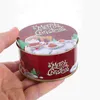 Take Out Containers 12 Pcs Christmas Candy Jar Decors Festival Supplies Snack Kids Mold Gift Holders Tinplate Chocolate Child Snacks