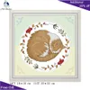 Joy Sunday Hibernate Animal Cross Stitch DA401 DA402 DA403 DA404 Home Decor Hibernate Fox Deer Cat Squirrel Cross Stitch Kit