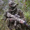 Scharfschützenjagd Kleidung 3D Camouflage Airsoft Ghillie Suits Männer Militärische taktische Schießerei Kriegsspiele Vogelbeobachter Jacke Hosen