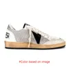 Golden Sneakers Designer Women Heels klädskor Kvinnor Mens Supersat Luxury Italy Brand Stop Oreaming Star Leather Low Tops Platform Trainers