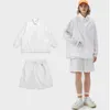 Groothandel zomerheren shirt shorts sets mannen tweedelige set