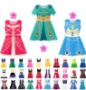 37 style Little Girls Princess Summer Cartoon Children Kids princess dresses Casual Clothes Kid Trip Frocks Party Costume shi8731540