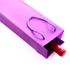 10st Color Single Plastic PP Red Wine Bottle Bag With Rope Handle Champagne Double Tote Packaging Box Beer Wine Package