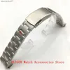 Bands de montre Bliger Surface Asseptique Silver Strap 20 mm adapté pour les hommes 40 mm Mécanique Sport Locier Watchl2404