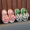 vendiendo sandalias de niñas verano lindo baotou princesa zapatos sinslip solos suaves infantiles pequeños 240402