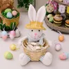 Party Decoration Easter Candy Basket Stuffers Supplies Gift For Toys Eggs Candies Favors