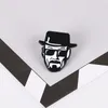 Breaking Bad Pin Dualität Walter White Heisenberg Metal Brosche Coole Ästhetik Dekor S1000