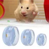 12 cm 14cm 21 cm Pe Small Pet Hamster Running Wheel Toy Roller redondo Suministro de jaula súper silenciosa Ejercicio