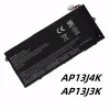 Batteries AP13J4K AP13J3K Batterie pour ordinateur portable pour Acer Chromebook C720 C720P C740 C7202844 C740C5U9 ZU1202913020