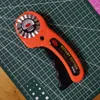 45mm quilter's Rotary Cutter Wavy Edge Leather Cutting Tool Circular OLFA BLADE DIY Patchwork Sewing Quilt Fit