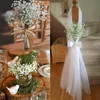 1/2 pezzi da 20 cm Gypsopila White Flowers artificiale Wedding Bibietti decorativi fai -da -te Respirare Finole Flower Disterrazioni per feste