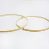 5pcs 9-30 cm Catcher Ring Wood Bamboo Circle Broderie Cerceau DIY Art Artisanat suspendu Fleur Fleur Party Party Couronne de couronne