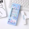 Box Cloud ST Double Ball Spring Head Quick Dry Press Pen Neutral School Supplies Office Stationery Gift