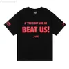 Desginer Hellstar TシャツアメリカンファッションブランドTシャツは、男性と女性向けの高品質のダブルヤーンピュアコットンカジュアルショートスリーブTシャツを印刷したスローガンを叩く