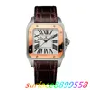 watch Fashion couple size wristwatch Men 39MM women 35MM cowhide wristband Quick disassemble glow-in-the-dark waterproof watch