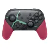 NS Splatoon2 용 Switch Pro Bluetooth 무선 컨트롤러 용 Nintend Switch 콘솔 조이스틱 스위치 프로파드 대 PS4 용 원격 게임 패드