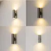 Utomhusvattentät IP65 Vägglampa Modern LED -ljus inomhus Sconce Dekorativ belysning Porch Garden Lights GU10 Lamps263M