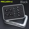 RISK Road Bike Caliper C Brake Screws Sets Titanium Caliper For R8000 UT/DA Front & Rear Bolts Kit 16pcs/Set Road Accessorries