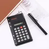Creative 8 dígitos com a régua para A5 A6 B5 Calculadora Spiral Office Electurenics Calculadoras de folhas soltas