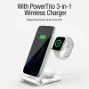 Chargers Nillkin Portable Wireless Caricatore per Apple Watch Series 7 6 SE 4 3 2 1 Stand Station Dock State di ricarica Typec Watch Charger 44 mm