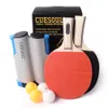 Cuesoul Retractable Table Table Tennis Ensemble avec 2 chauves-souris et 4 balles