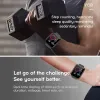Relógios SmartWatch Rastreador de fitness Blood Oxygen Freqüência cardíaca monitor