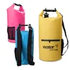 PVC 5L 10L 20L Outdoor Waterdichte tas Droge zak Zwemtas Zak opslag voor reizende rafting varen kajakken kanoën