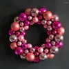 Декоративные цветы 35 см рождественский мяч