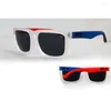 Lunettes de soleil 40pcs vintage colorés hommes femmes sports plage de voyage verres de soleil uv400 lunettes