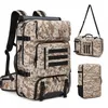 Backpack -Border Men's Large Capacity Multi-Functional Camouflage Mountaineering Bag Leisure Waterproof Outdoor Travel Spor