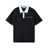 2024 TOP Men's Tees Polos Patchwork Mens Designer T-shirt Casual Men Vêtements Coton Tee Tee Polo