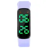 Polsbandjes Zindelijkheidstraining Horloge Waterbestendige babyherinnering Timer urineel trainer voor kinder LED Display 9 Loop Song Purple