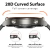 20d Curved Edge Protective Film Cover för Imilab W12 SW11L KW66 Helskärmskydd Smart Watch Accessories (inte glas)
