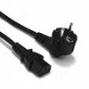 EU -Stecker IEC europäisches Netzkabel 2 Pin -Stecker Stromkabel 1,8 m für AC -Adapter Desktop -PC -Computerdrucker