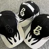 Ball Caps Star With Hip Hop Hat -selling High Street Fashion Flame Baseball Cap Outdoor Cool Tide Brand Sun Shield