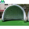 Dome gonfiabile in fase personalizzato Tenda igloo di igloo Oxford Half Luna Disco Show House Building con soffiatore continuo