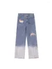 Jeans féminins Baggy Vintage Emo 2000s Y2K 90S pantalon denim esthétique