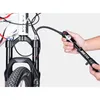 Taiwan Beto MP-036N gaffel däckchock Bicycle Pump Bike Mini Pumps Air Inflator 300psi Gauge Compatible Schrader Presta