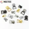 20pcs Meeeee D Ring 3#5#8#10#Sliders con cerniera per zipper metallica zip zips kit di riparazione di abiti per la testa accessori per cucire fai -da -te accessori