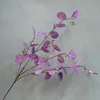 Pink Artificial Plants Eucalyptus Leaves With Fruit Wedding Floral Arrangement Olive Branch Home Decor Fake Plants House Decor