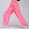 7colors Unisex Summer high stretch hemp practise tai chi trousers martial arts pants Tai chi Kung fu high quality