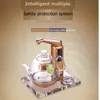 KAMJOVE-Thick Glass Electric Kettle, Health Intelligence, Colorful Crystal Glass, Electric Tea Stove