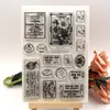 ZFPARTY Vintage Transparent Clear Silicone Stamp/Seal for DIY scrapbooking/photo album Decorative card making