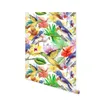 Colorful Birds Peel and Stick Wallpaper Floral Removable Self Adhesive Wall Paper Wall Stickers for Bedroom Living Room Decor