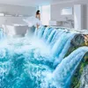 Home Decoration 3D waterfall living room floor mural Waterproof floor mural painting self-adhesive 3D294k