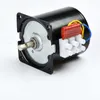 220V 14W Senkron Motor 2.5 -100rpm Düşük Gürültülü Şanzıman Elektrik Motor Barbekü Yüksek Tork Düşük Hızlı Senkron AC Motoru