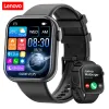 Watches Lenovo 2023 Men Smart Watch for Women Bluetooth Ring Full Touch Screen Smartwatch Waterproof Sports Fitness Tracker Watches+Box