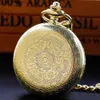 Pocket Watches Vintage Gold Luxurz Quartz Pocket Momens Men Minimalism Pocket Pocket Pocket FOB ÚNICO RELOJ HOMBRE Y240410