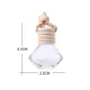 1 / 5pcs Perfume de voiture Pendant suspension Bouteille essentielle Huiles de parfum Perfume Carneur d'air Air Fraiseurs Diffuseur Automobiles Ornements