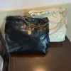 Neue Designer -Leder -Ketten -Umhängetaschen Große Einkaufstasche Frauen Geldbörsen Totes Lady Modehandtaschen